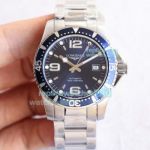 TWF Swiss Replica Longines Hydro Conquest Stainless Steel Blue Dial Watch 41MM